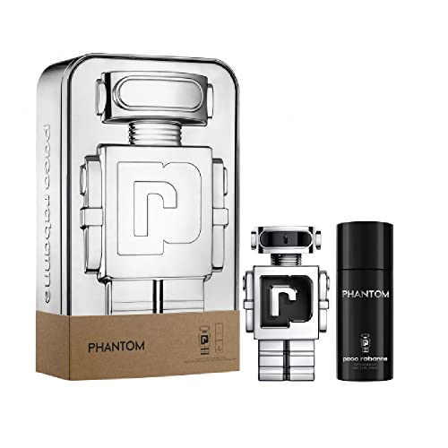 Paco Rabanne Phantom Gift Set 100ml EDT + 150ml Deodorant Spray