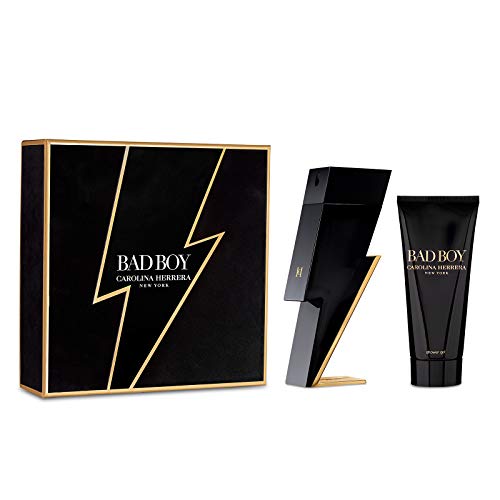 Carolina Herrera Bad Boy Gift Set 100ml EDT + 100ml Shower Gel