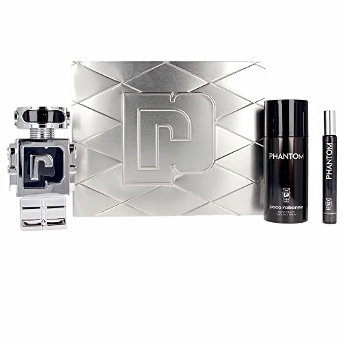 Paco Rabanne Phantom Gift Set 100ml EDT + 10ml EDT + 150ml Deodorant Spray