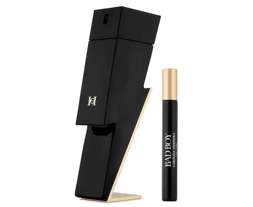 Carolina Herrera Bad Boy Cobalt Gift Set 100ml EDP + 100ml Shower Gel + 10ml EDP