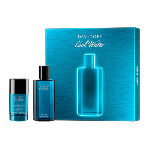 Davidoff Cool Water Gift Set 75ml EDT + 75g Deodorant Stick