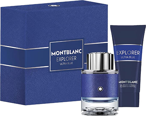 Mont Blanc Explorer Ultra Blue Gift Set 60ml EDP + 100ml Shower Gel