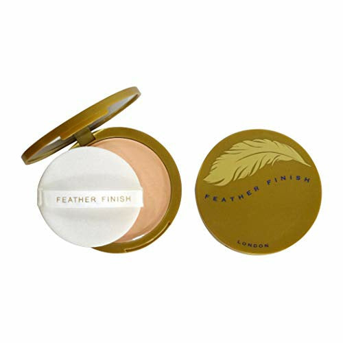 Mayfair Feather Finish Compact Powder with Mirror - 01 Fair & Natural