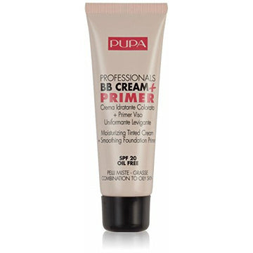 Pupa Professionals BB Cream + Primer For Oily To Combination Skin SPF20 - 002 Sand