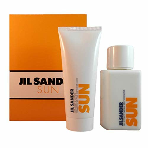 Jil Sander Sun Gift Set 75ml EDT + 75ml Hair & Body Shampoo