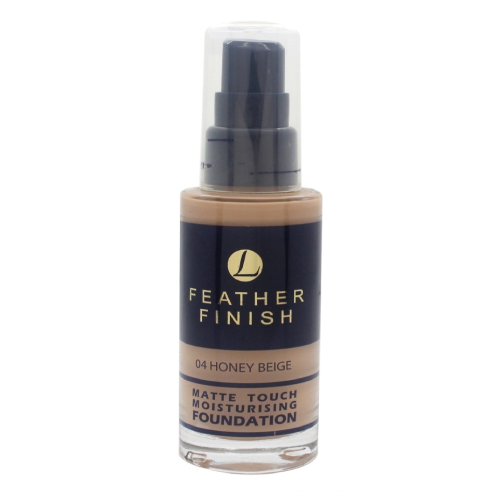 Lentheric Feather Finish Matte Touch Moisturising Foundation - Honey Beige 04