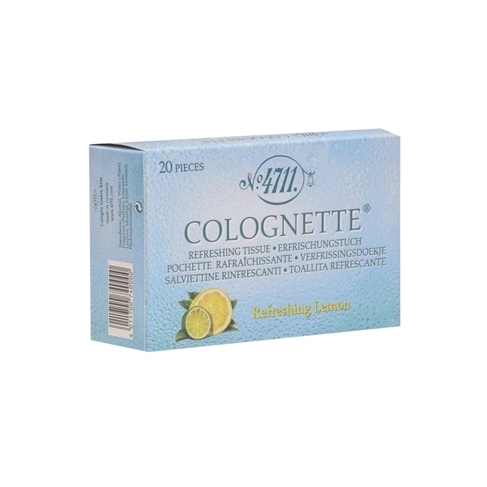 Mäurer & Wirtz 4711 Refreshing Lemon Tissue Pack - 20 Pieces