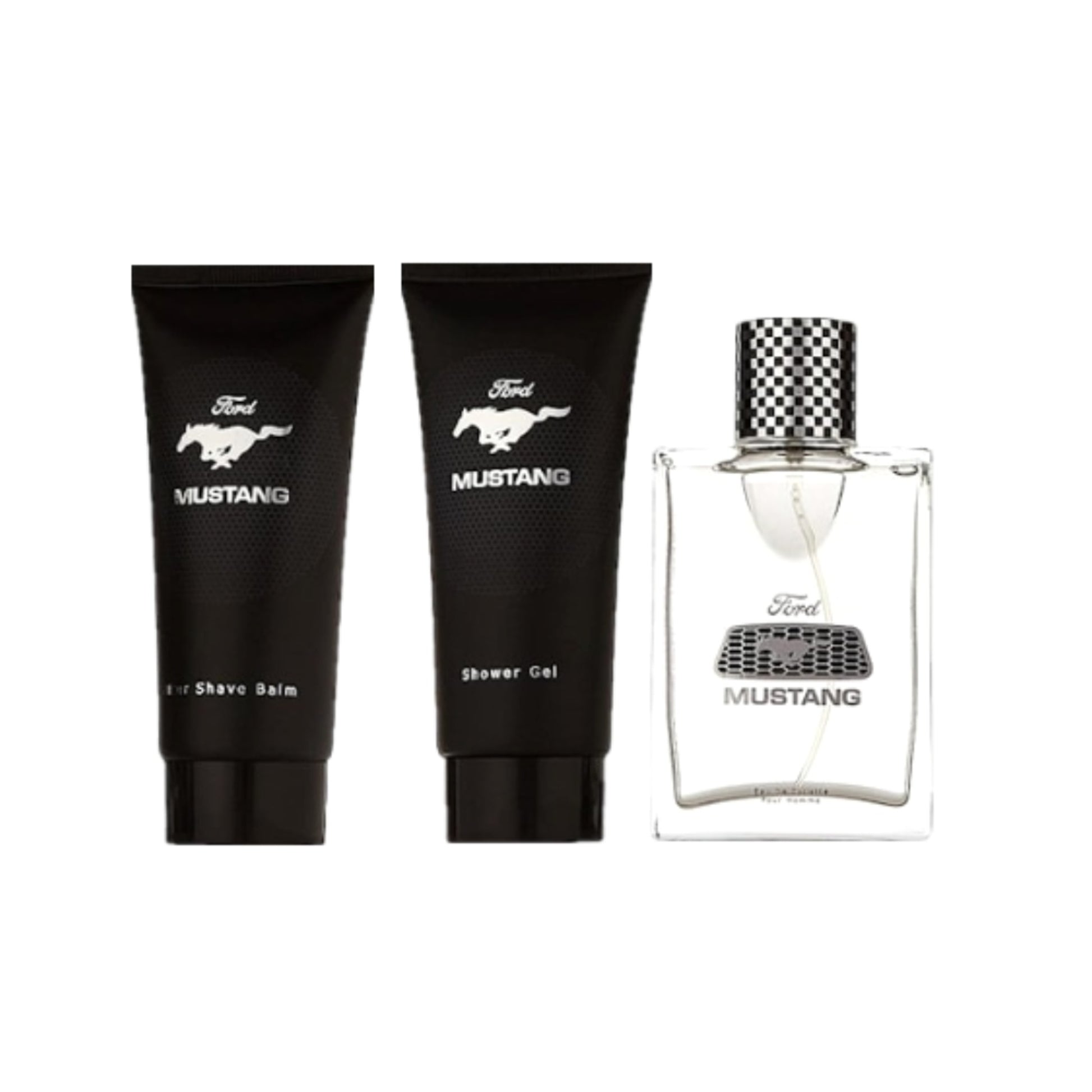 Mustang Ford Mustang Gift Set 100ml EDT + 100ml Aftershave Balm + 100ml Shower Gel