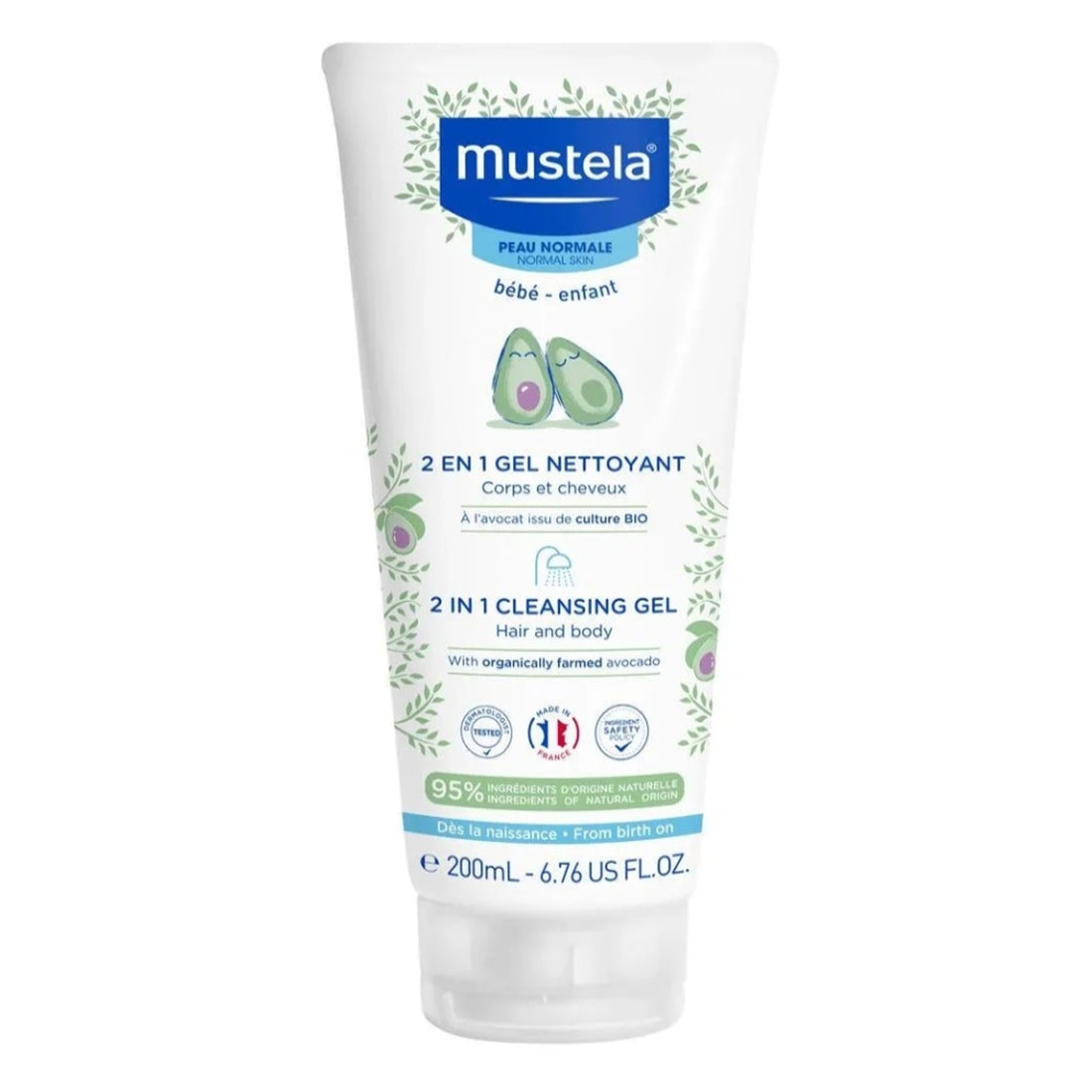 Mustela Bébé-Enfant 2 in 1 Cleansing Gel - Normal Skin