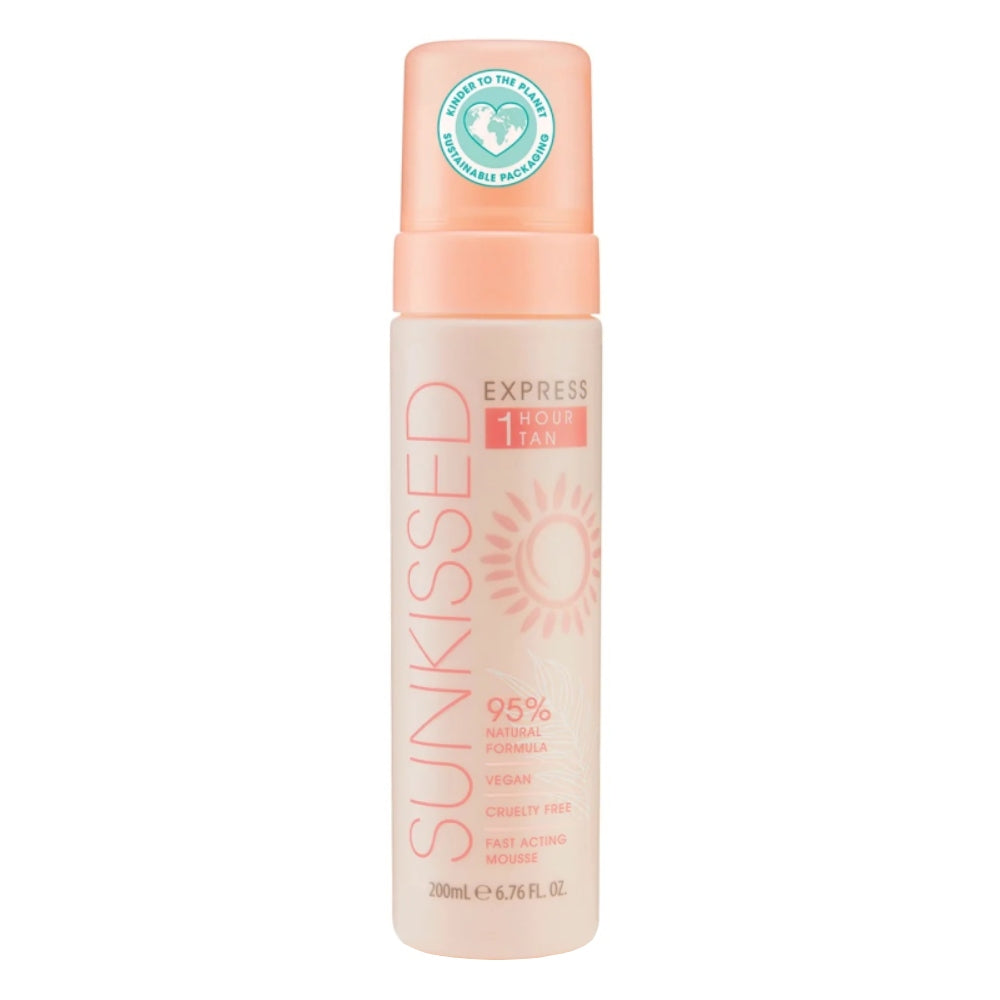 Sunkissed 95 Percent Natural Express 1 Hour Tan Mousse