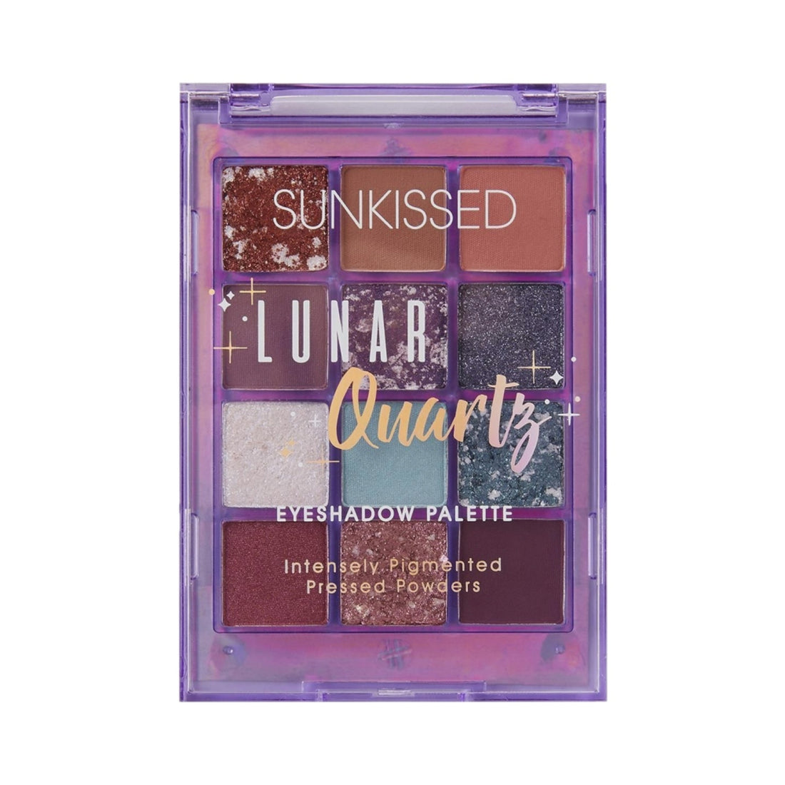 Sunkissed Lunar Quartz Eyeshadow Palette 12 x