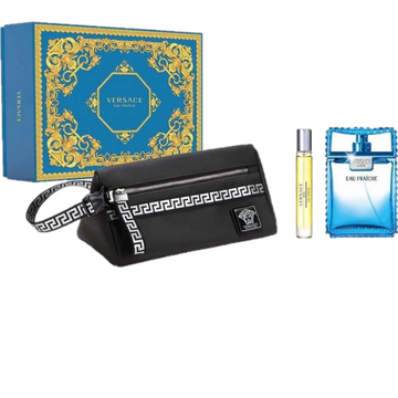 Versace Man Eau Fraiche Gift Set 100ml EDT + 10ml EDT + Bag