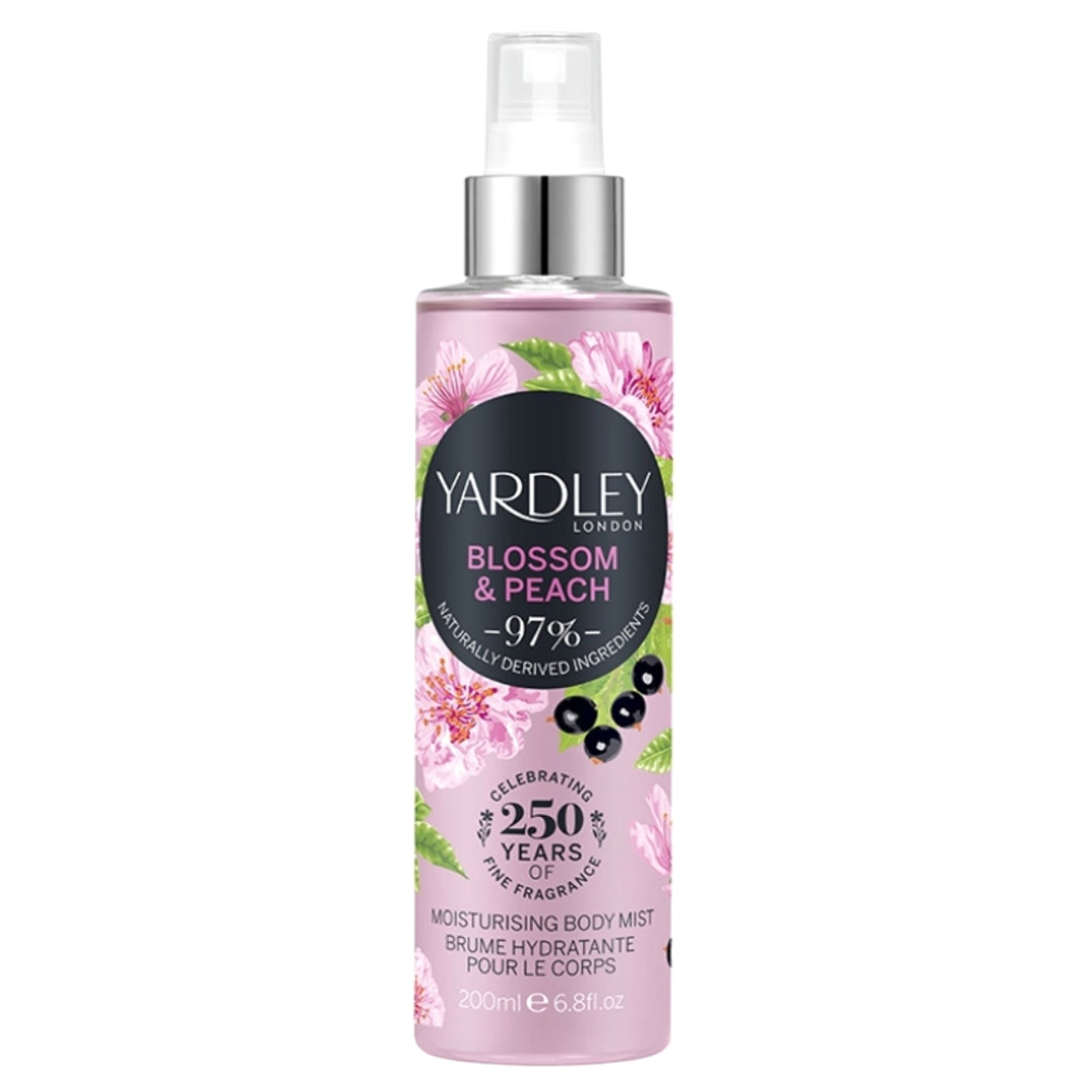 Yardley Blossom & Peach Body Spray