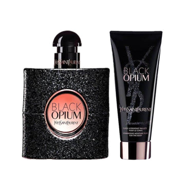 Yves Saint Laurent Black Opium Gift Set 50ml EDP + 50ml Body Lotion