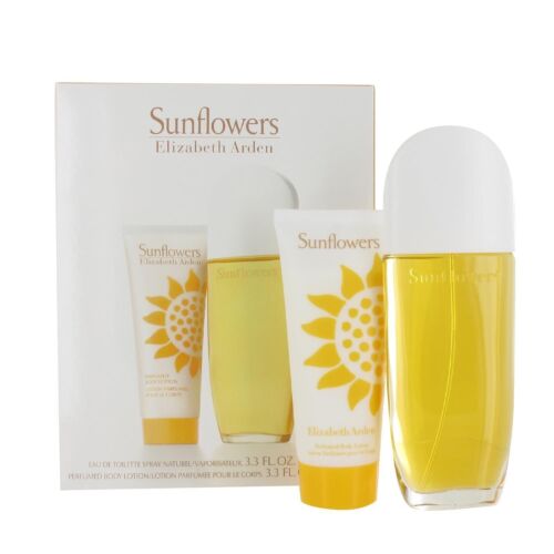 Elizabeth Arden Sunflowers Gift Set 100ml EDT + 100ml Body Lotion