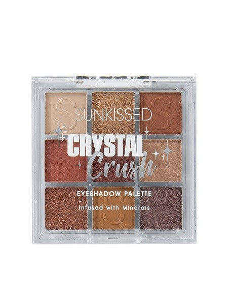 Sunkissed Crystal Crush Eyeshadow Palette 9 x